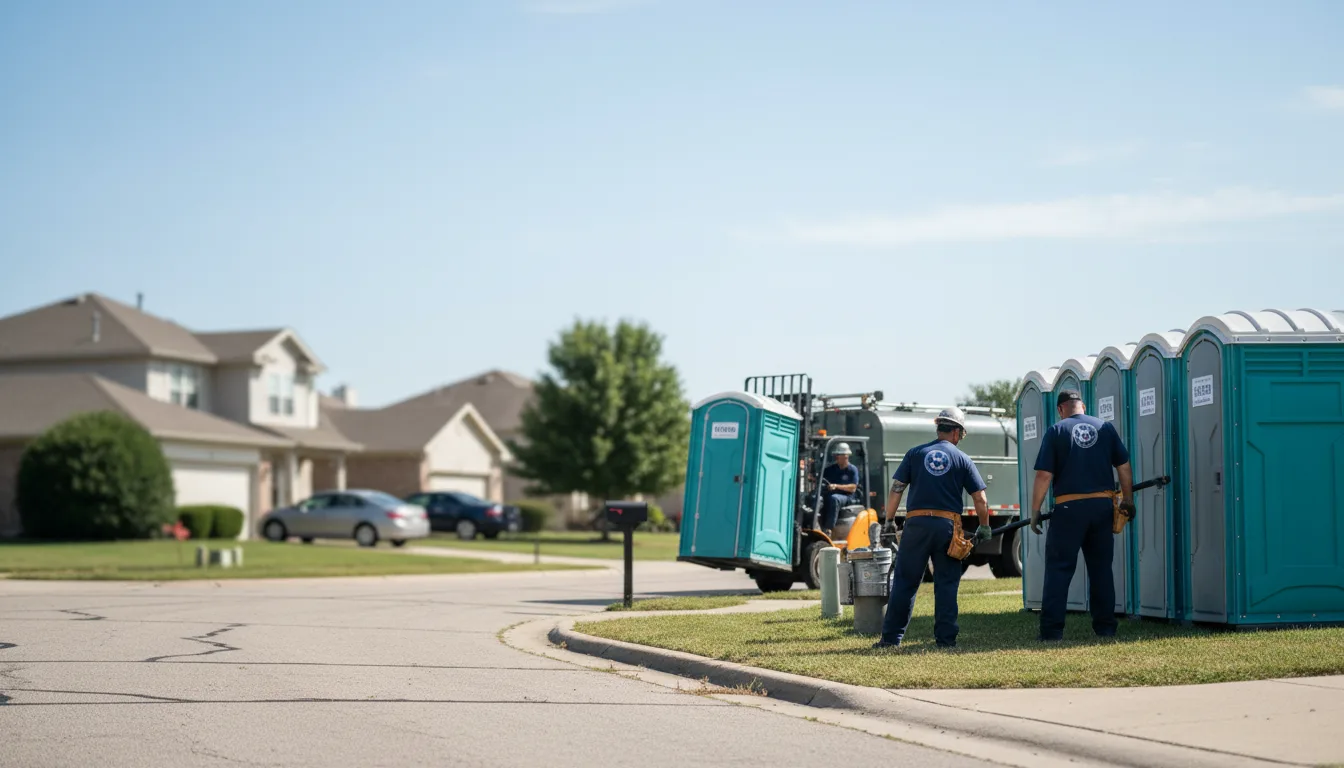 Porta Potty Rental in Rainbow, TX near me